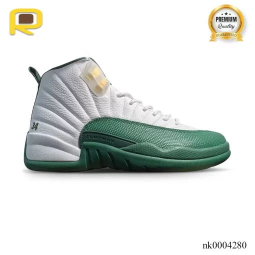 AJ 12 PE Ray Allen White Green Shoes Sneakers - nk0004280