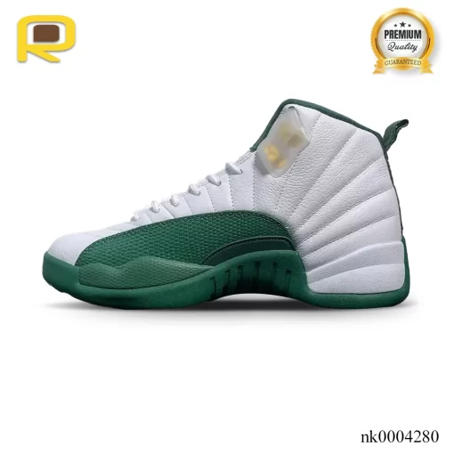 AJ 12 PE Ray Allen White Green Shoes Sneakers - nk0004280 - Image 2