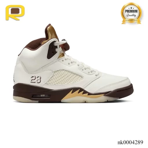 AJ 5 Earth/Golden Ticket Shoes Sneakers - nk0004289