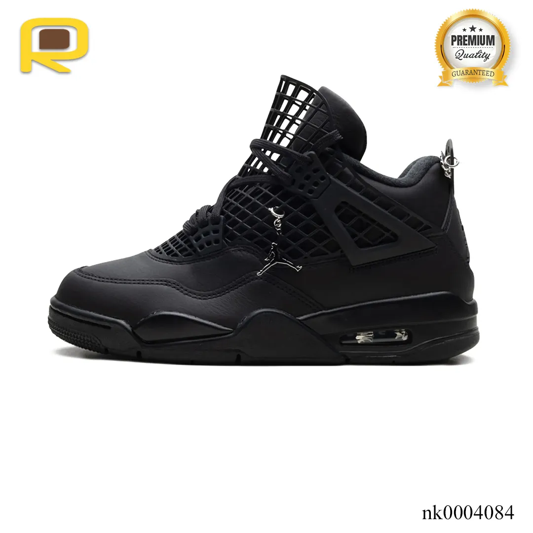 AJ 4 NET Black Shoes Sneakers - nk0004084 - Image 2