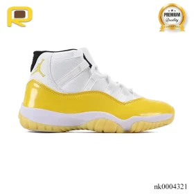 AJ 11 White Yellow Shoes Sneakers - nk0004321