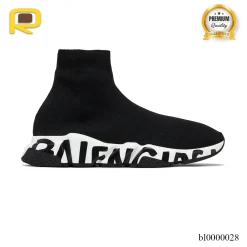 BLCG Speed Midsole Graffiti Black White Shoes Sneakers - bl0000028