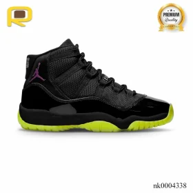 AJ 11 Black/Barely Volt Shoes Sneakers - nk0004338