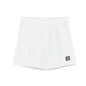 SI White Nylon Metal Shorts - 7 - SI0000007