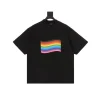 BLCG Pride Rainbow Flag T-shirt in Black - 43 - bl0000043