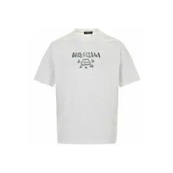 BLCG Butterfly Graffiti Logo T-shirt in White - 584 - blcg00000584