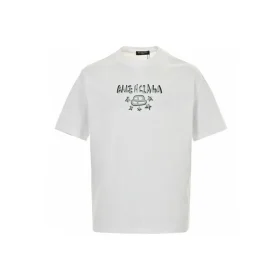 BLCG Butterfly Graffiti Logo T-shirt in White - 584 - blcg0000584