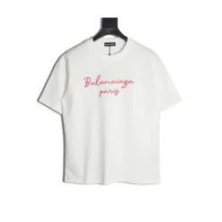 BLCG Paris Script Logo T-shirt in White - 594 - blcg00000594