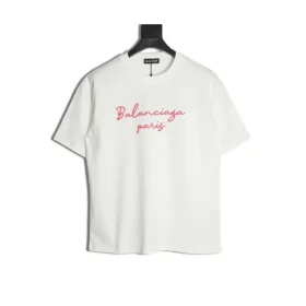BLCG Paris Script Logo T-shirt in White - 594 - blcg0000594