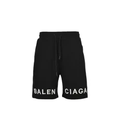 BLCG Split Logo Fleece Shorts in Black - 595 - blcg0000595