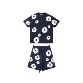 DT Set Navy Tee & Shorts - 137 - dt0000137