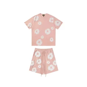 DT Set Pink Tee & Shorts - 139 - dt0000139
