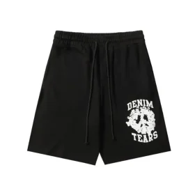 DT Black Denim University Shorts - 145 - dt0000145