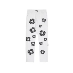 DT Cotton Wreath Light Wash Jeans - 161 - dt0000161