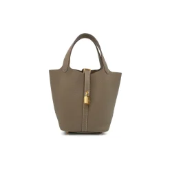 HM Etoupe Clemence Picotin Lock Gold Hardware - 8 - hm0000008