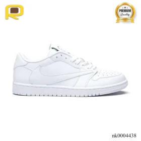 Travis Scott x AJ 1 Low White Party Shoes Sneakers - nk0004438