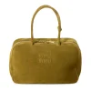MM Beau Suede Yellow Bag - MM0009