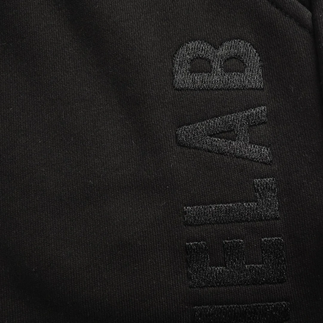 BLCG Reversed Logo Embroidered Shorts in Black - 608 - blcg0000608 - Image 6