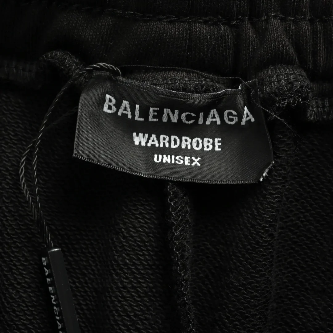 BLCG Reversed Logo Embroidered Shorts in Black - 608 - blcg0000608 - Image 9