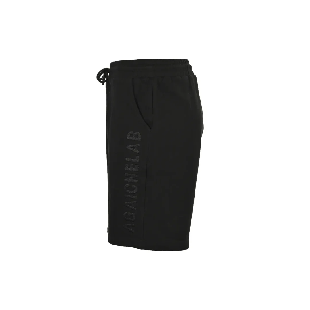 BLCG Reversed Logo Embroidered Shorts in Black - 608 - blcg0000608 - Image 3