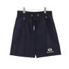BLCG Zip Detail Drawstring Shorts in Navy - 625 - blcg0000625