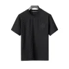 LOV Monogram T-Shirt in Black - lov0000769