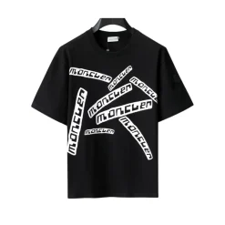 MC Graphic Print T-shirt in Black - mc0000093