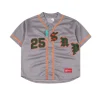 SUP Mesh Baseball Jersey T-Shirt in Grey - 504 - spm0000504