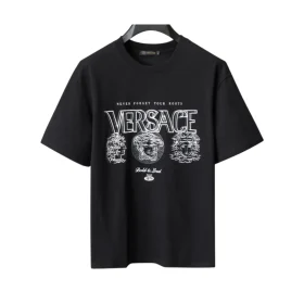 VS Medusa Logo T Shirt in Black - vs0000083