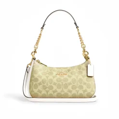 COH Teri Shoulder Bag In Beige White - COH0012