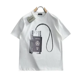 BLCG White Logo-Print Cotton T-Shirt - BLCG0005