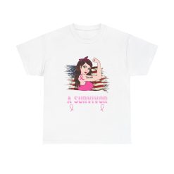 Empowering Survivor Tee - Breast Cancer Awareness, Inspirational Gift, Unisex T-Shirt, Comfortable Cotton, Great for Support Events