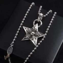 Alternative view of CH Start Pendant Necklace - CH0017