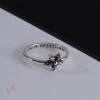 CH Silver Cross Start Ring - CH0083