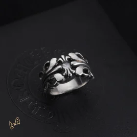 CH Ruby Floral Ring - CH0087