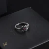 CH Ruby Floral Ring - CH0088