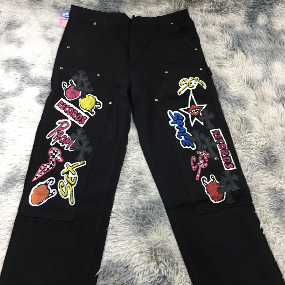 CH Cross Patch Jeans - CH0115 - Image 4