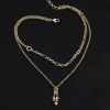 McQueen Safety Pin Necklace - MC0007