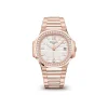 PP Nautilus 7010/1G Rose Gold Diamond Bezel Custom - PP0003