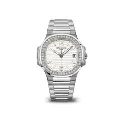 PP Nautilus 7010/1G Steel Diamond Bezel Custom - PP0004