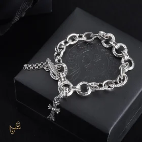 CH Silver Chain Link Bracelet - CH0066