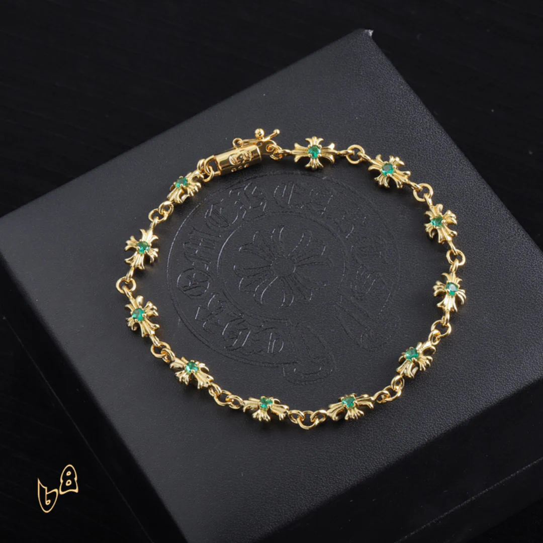 CH Cross Flower Bracelet - CH0067