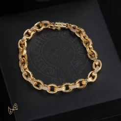Alternative view of CH Chain Link Bracelet - CH0079