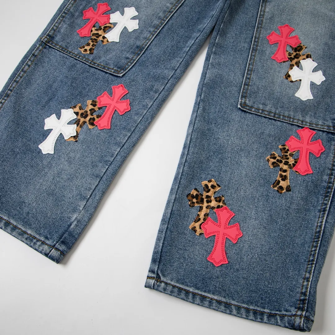 CH Cross Patch Jeans - CH0117 - Image 11