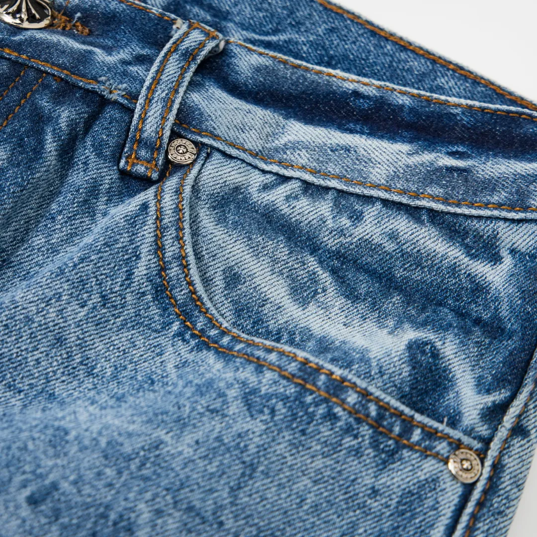 CH Cross Patch Jeans - CH0120 - Image 4