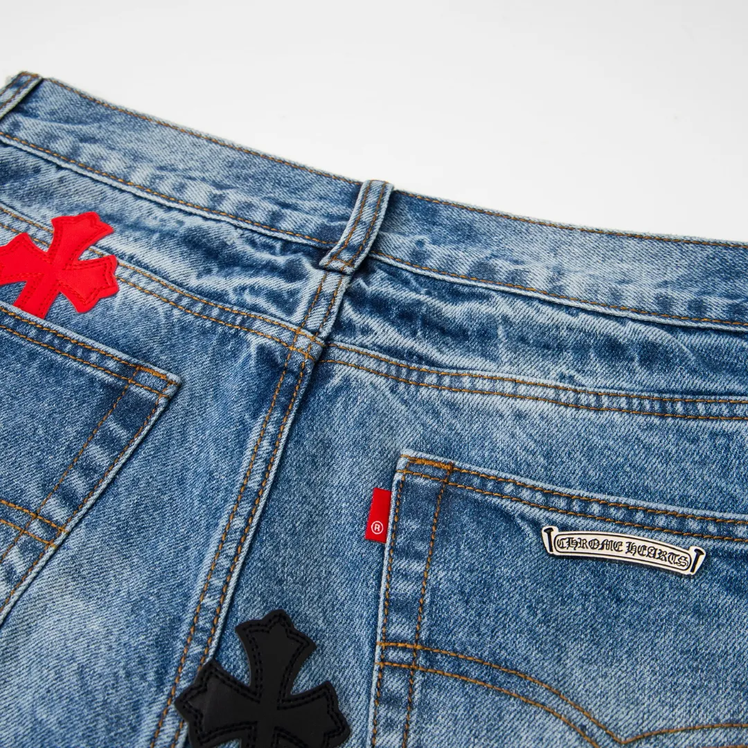 CH Cross Patch Jeans - CH0120 - Image 13
