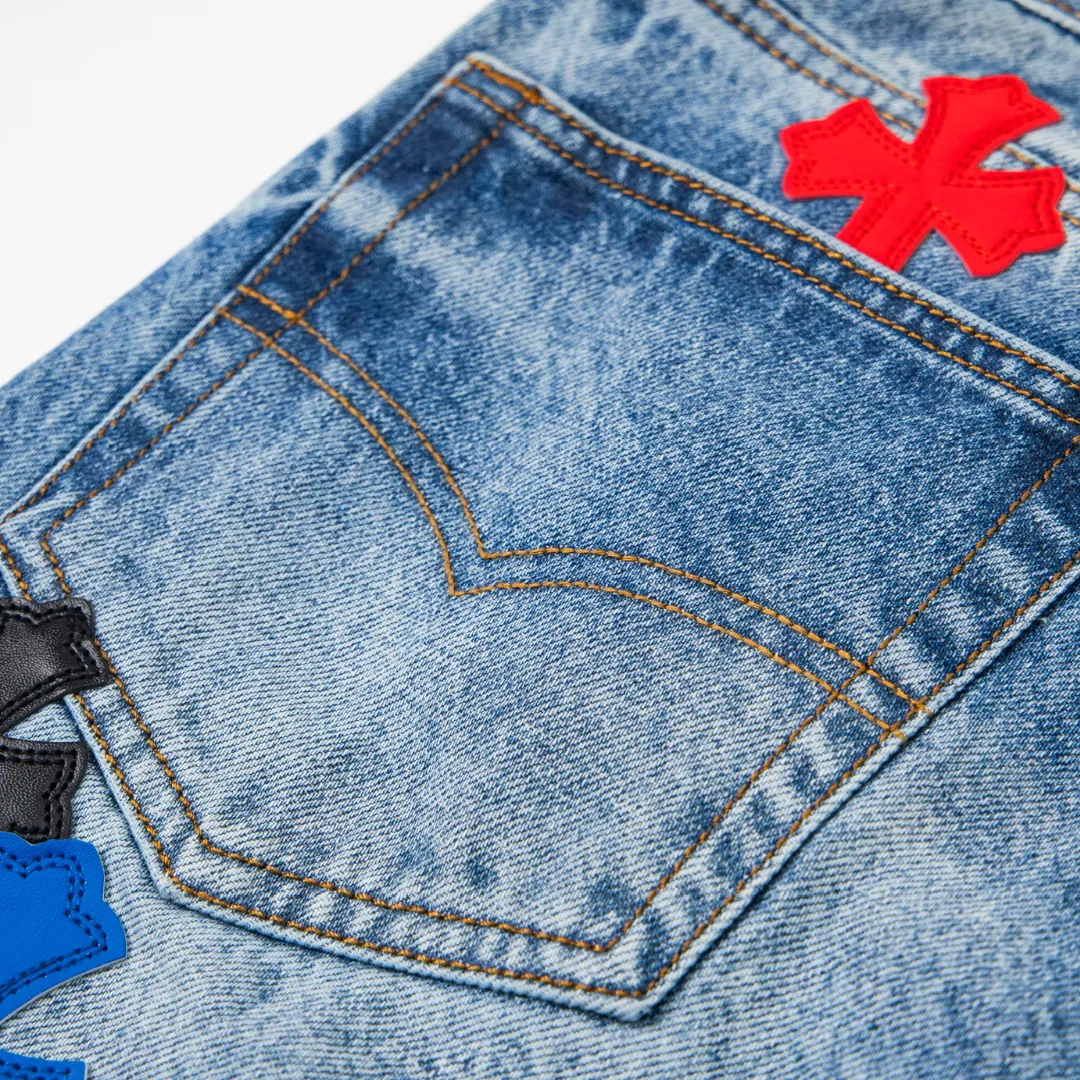 CH Cross Patch Jeans - CH0120 - Image 12