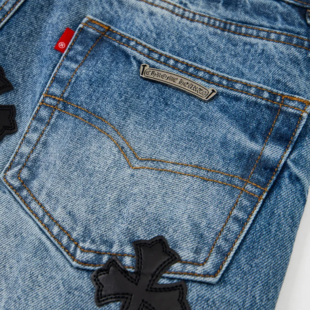 CH Cross Patch Jeans - CH0120 - Image 10