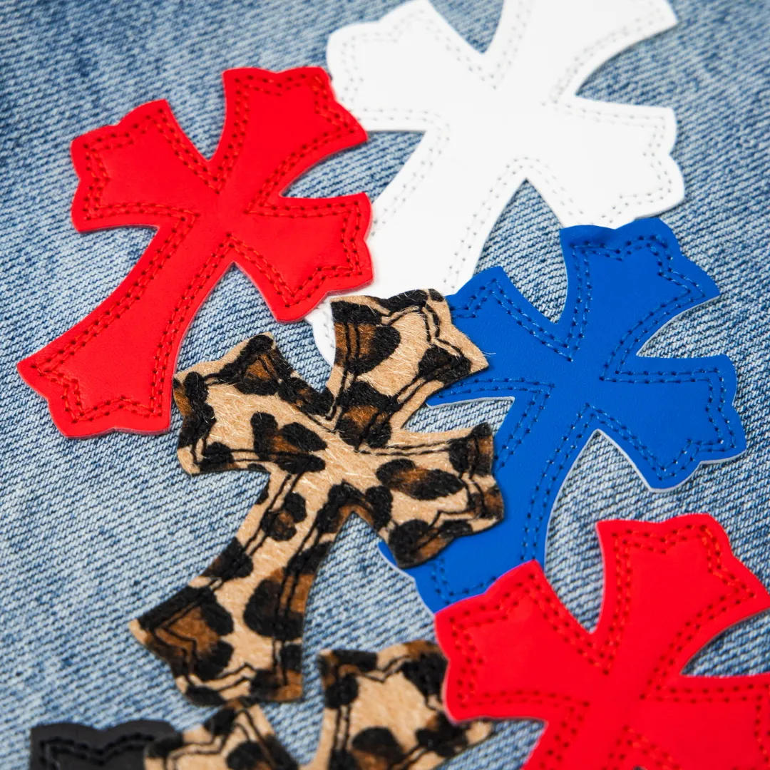 CH Cross Patch Jeans - CH0120 - Image 9