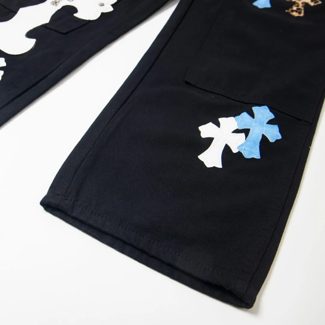 CH Cross Patch Jeans - CH0121 - Image 7